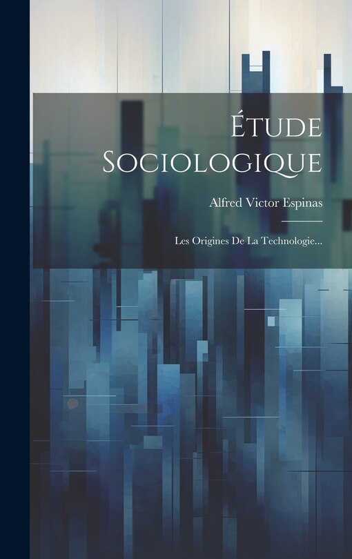 Front cover_Étude Sociologique