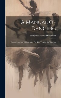 Front cover_A Manual Of Dancing