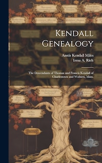 Front cover_Kendall Genealogy