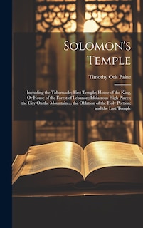 Front cover_Solomon's Temple
