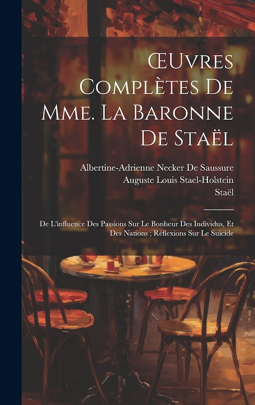Front cover_OEuvres Complètes De Mme. La Baronne De Staël