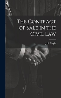 Front cover_The Contract of Sale in the Civil Law