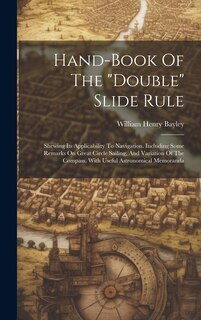 Couverture_Hand-book Of The double Slide Rule