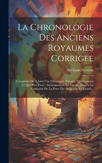 Front cover_La Chronologie Des Anciens Royaumes Corrigee