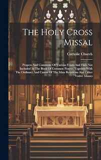 Front cover_The Holy Cross Missal