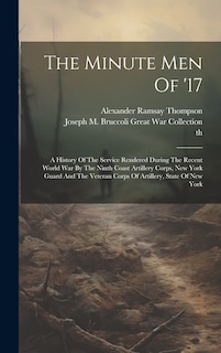 Front cover_The Minute Men Of '17