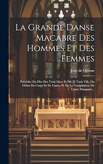Front cover_La Grande Danse Macabre Des Hommes Et Des Femmes