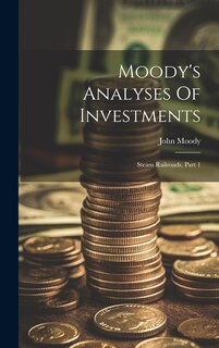 Couverture_Moody's Analyses Of Investments