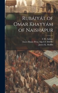 Front cover_Rubáiyát of Omar Khayyám of Naishápur
