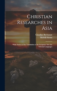 Front cover_Christian Researches in Asia