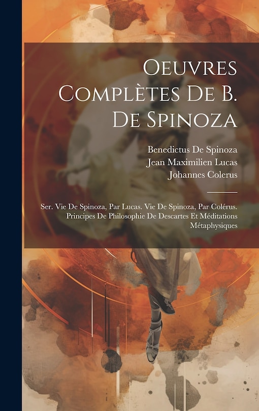 Couverture_Oeuvres Complètes De B. De Spinoza