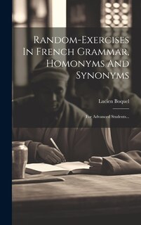 Front cover_Random-exercises In French Grammar, Homonyms And Synonyms