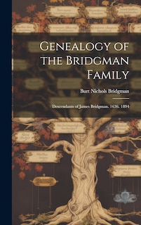 Couverture_Genealogy of the Bridgman Family