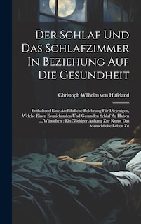 Couverture_Der Schlaf Und Das Schlafzimmer In Beziehung Auf Die Gesundheit