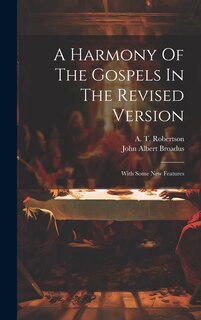 Front cover_A Harmony Of The Gospels In The Revised Version