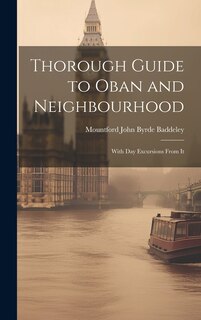 Couverture_Thorough Guide to Oban and Neighbourhood