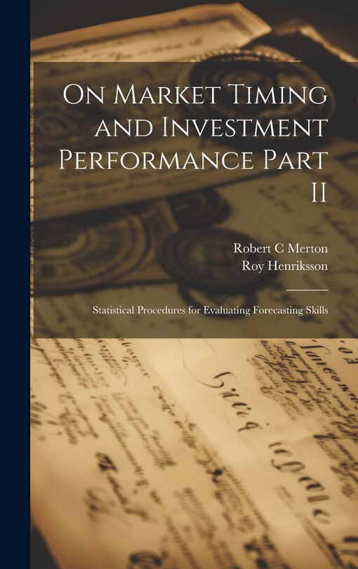 Couverture_On Market Timing and Investment Performance Part II