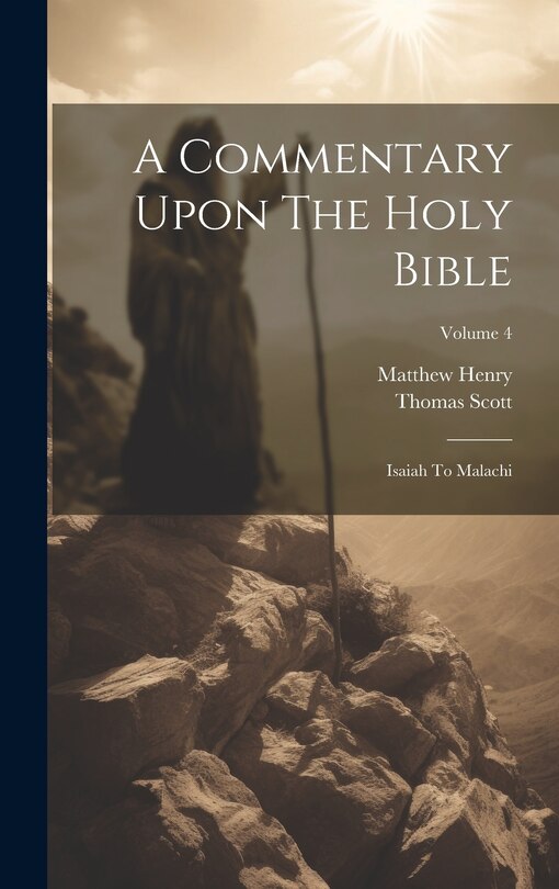 Front cover_A Commentary Upon The Holy Bible