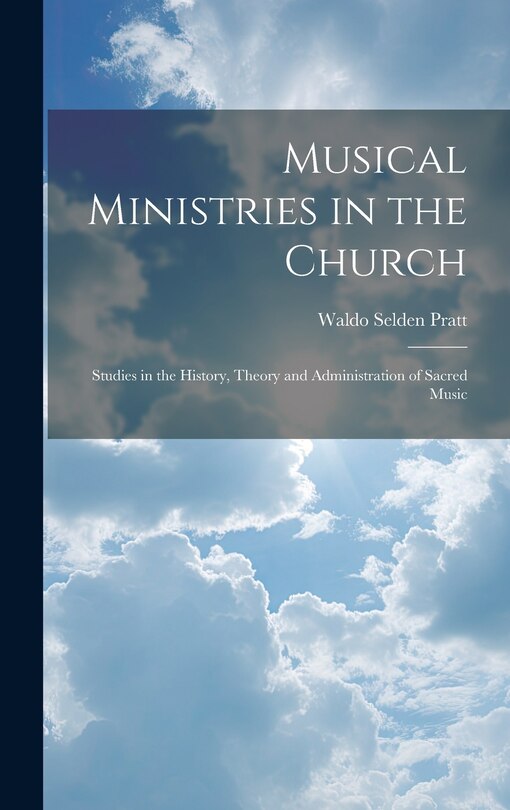 Front cover_Musical Ministries in the Church