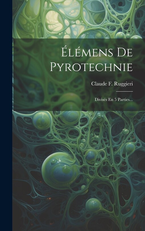 Front cover_&Eacute;l&eacute;mens De Pyrotechnie