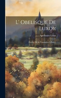 Front cover_L' Obelisque De Luxor