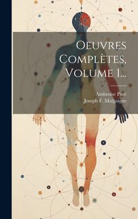 Couverture_Oeuvres Complètes, Volume 1...