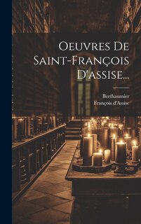 Front cover_Oeuvres De Saint-françois D'assise...