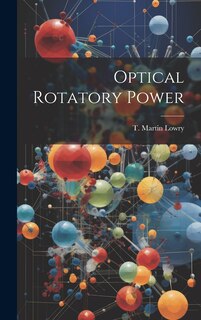 Couverture_Optical Rotatory Power