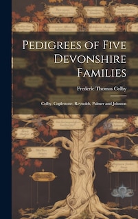 Front cover_Pedigrees of Five Devonshire Families