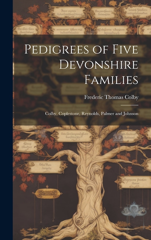 Front cover_Pedigrees of Five Devonshire Families