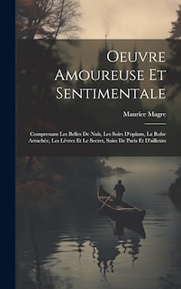 Couverture_Oeuvre Amoureuse Et Sentimentale