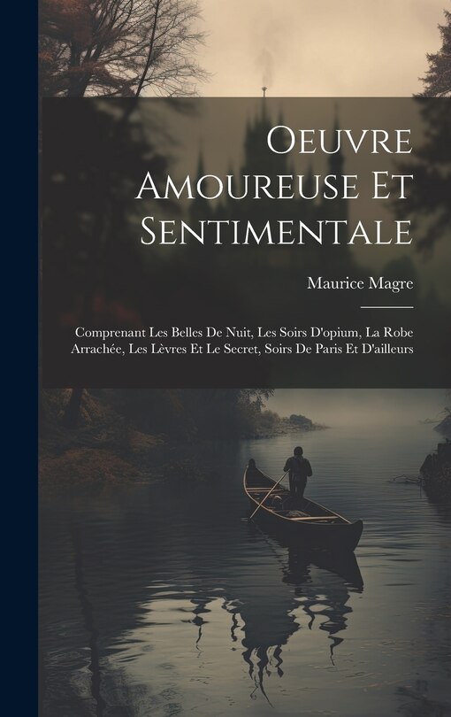 Couverture_Oeuvre Amoureuse Et Sentimentale
