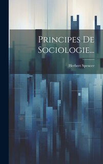 Front cover_Principes De Sociologie...