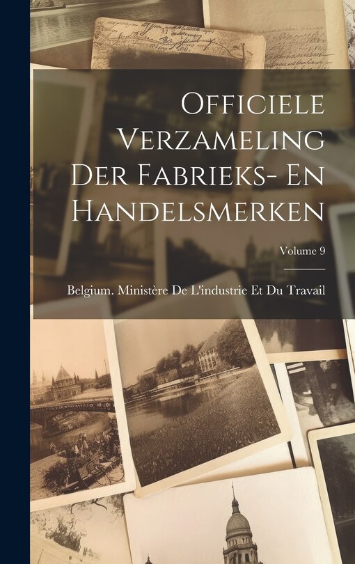 Front cover_Officiele Verzameling Der Fabrieks- En Handelsmerken; Volume 9
