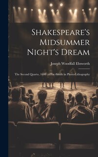 Front cover_Shakespeare's Midsummer Night's Dream