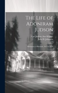 Front cover_The Life of Adoniram Judson