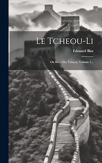 Front cover_Le Tcheou-li