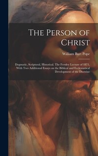 Front cover_The Person of Christ