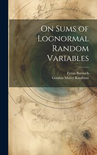 Couverture_On Sums of Lognormal Random Variables