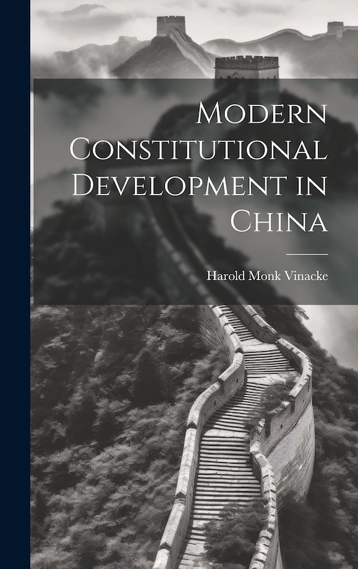 Front cover_Modern Constitutional Development in China