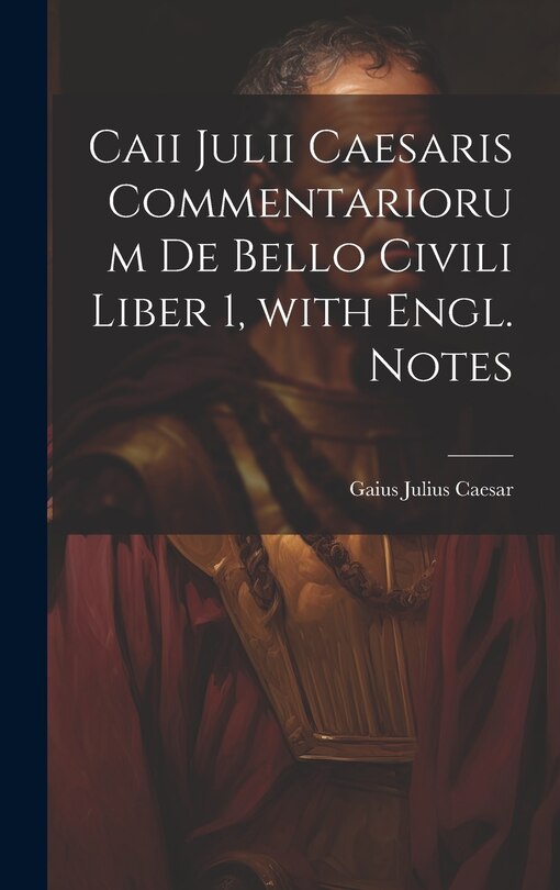 Front cover_Caii Julii Caesaris Commentariorum De Bello Civili Liber 1, with Engl. Notes