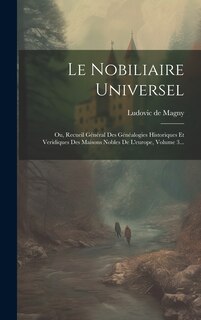 Couverture_Le Nobiliaire Universel