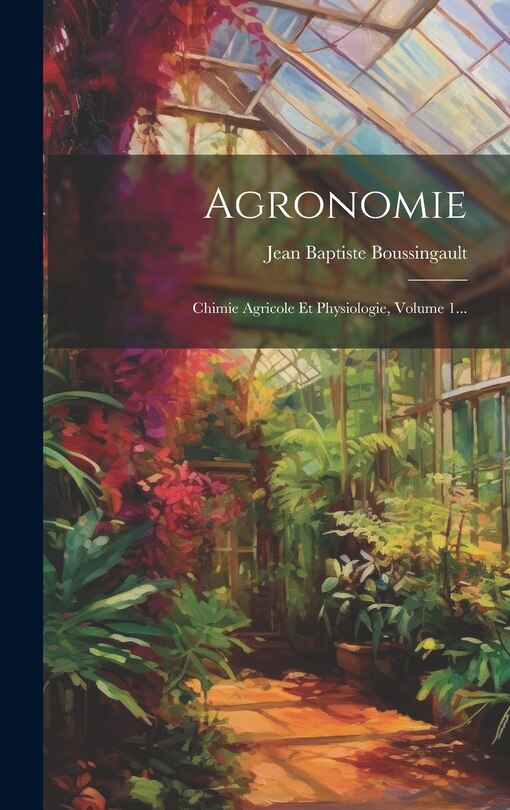 Front cover_Agronomie