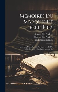 Front cover_Mémoires Du Marquis De Ferrières