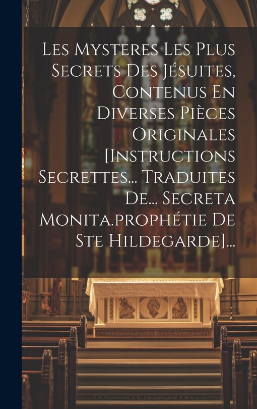 Couverture_Les Mysteres Les Plus Secrets Des Jésuites, Contenus En Diverses Pièces Originales [instructions Secrettes... Traduites De... Secreta Monita.prophétie De Ste Hildegarde]...