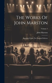 Front cover_The Works Of John Marston