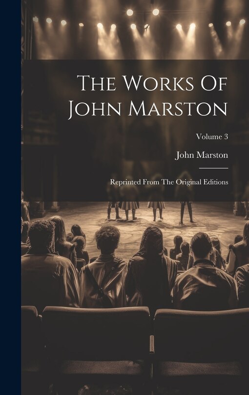 Front cover_The Works Of John Marston