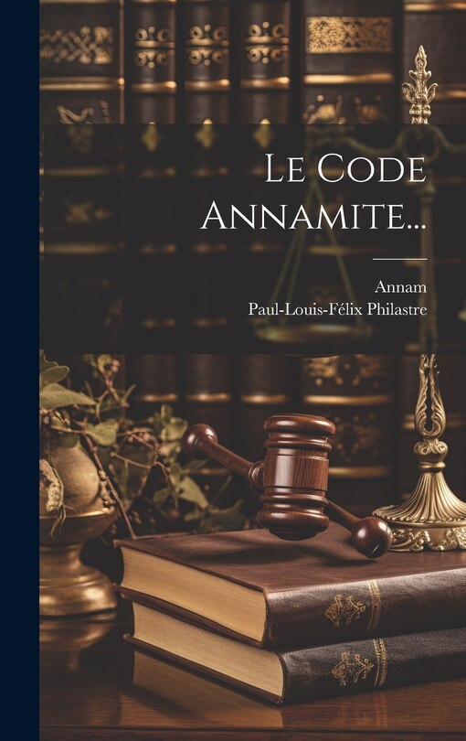 Couverture_Le Code Annamite...