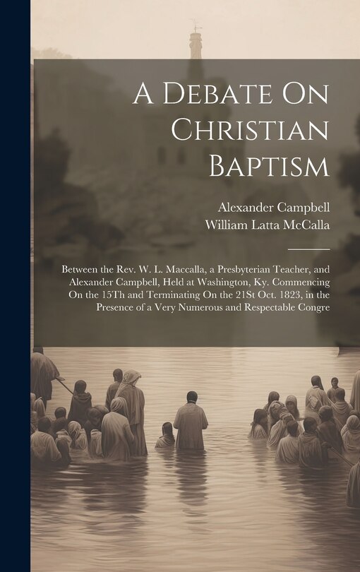 Couverture_A Debate On Christian Baptism