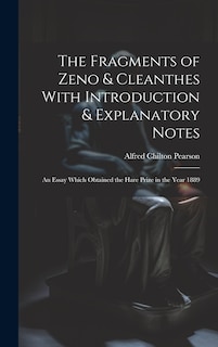 Couverture_The Fragments of Zeno & Cleanthes With Introduction & Explanatory Notes